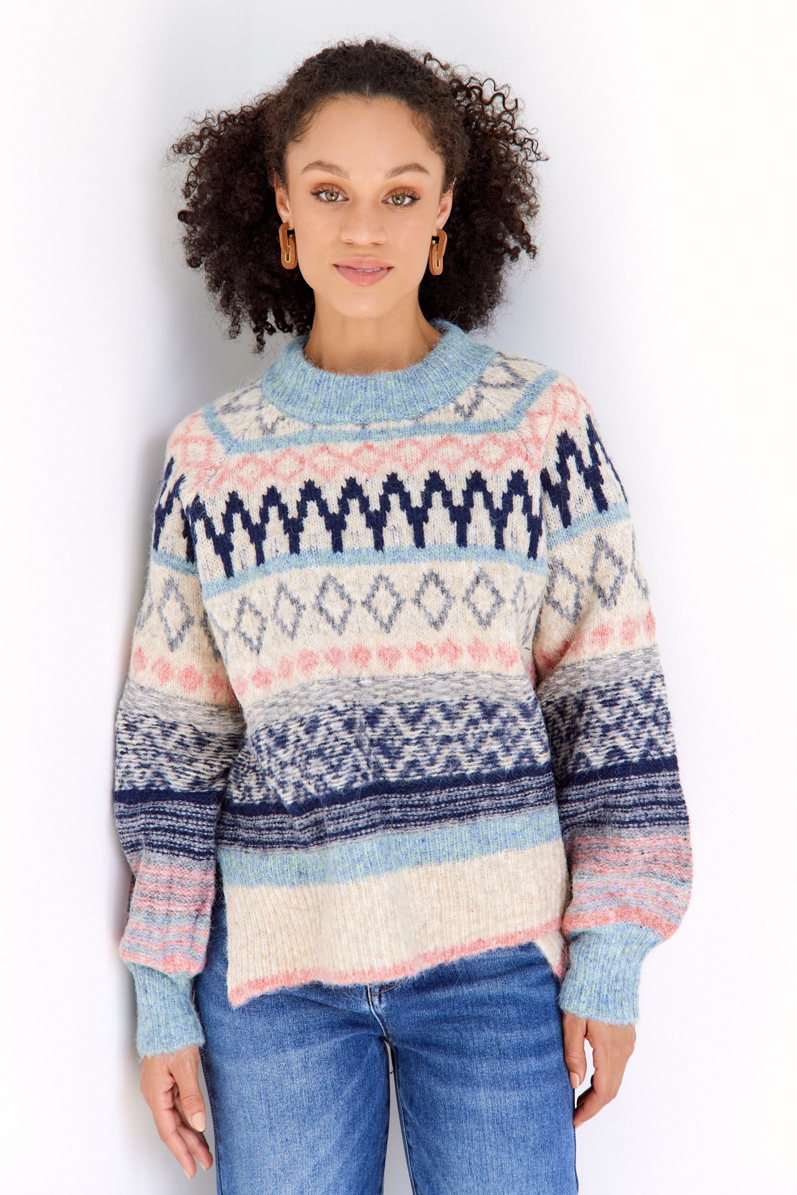 SALE - Charlotte Fair Printed Sweater sold by fab'rik product image thumbnail 3