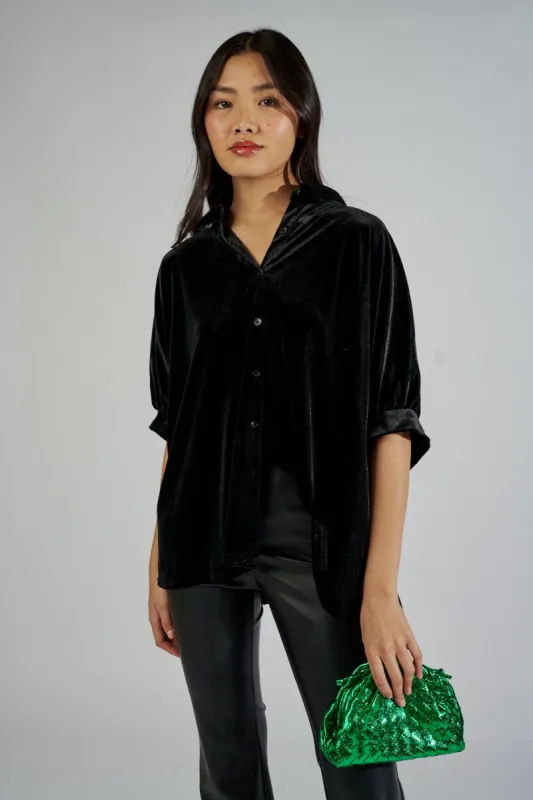SALE - Aria Velvet Top sold by fab'rik