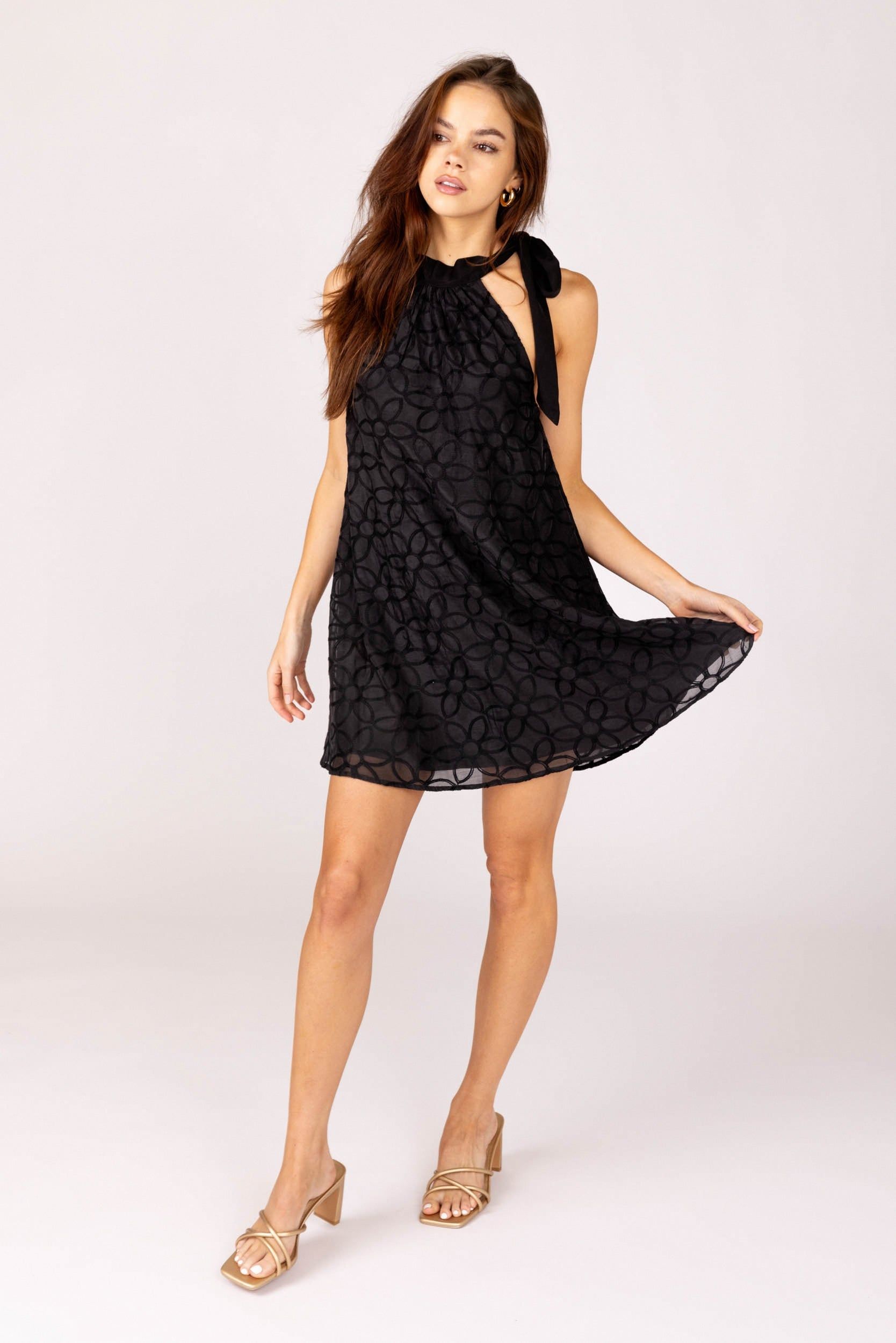 SALE - Annia Floral Mini Dress sold by fab'rik