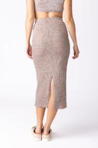 SALE - Ivie Ribbed Midi Skirt sold by fab'rik