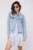 SALE - Gwen Mid Length Classic Denim Jacket sold by fab'rik