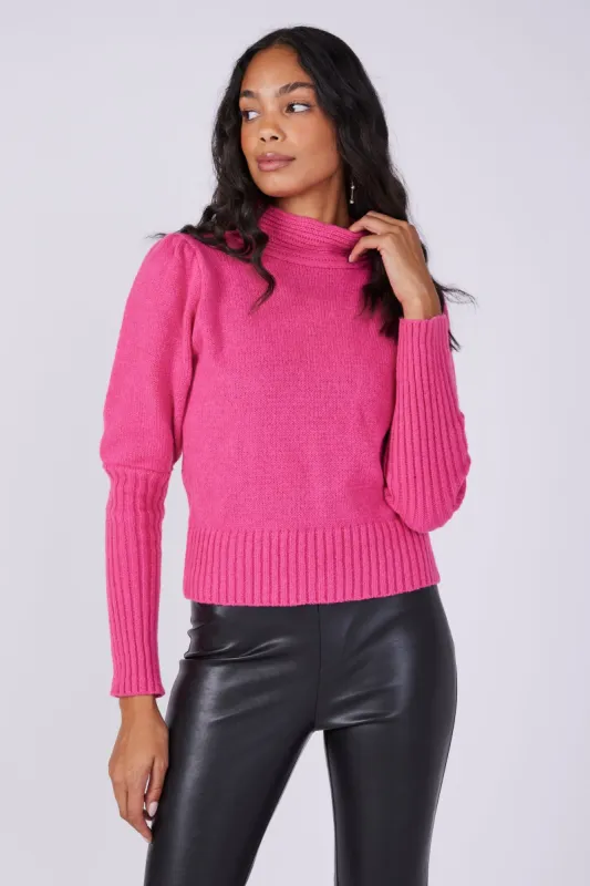 SALE - Sophia Mock Neck Sweater sold by fab'rik