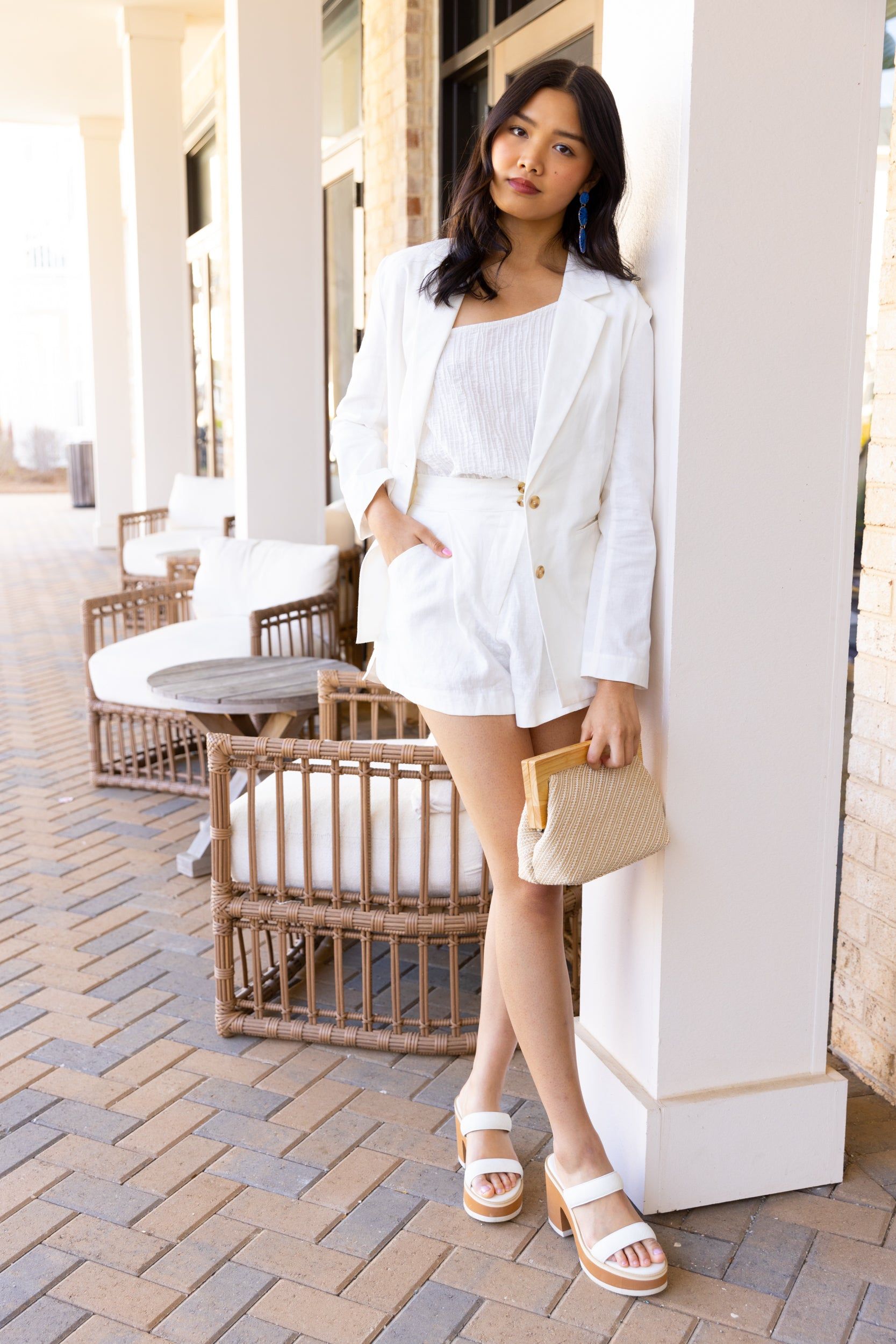 SALE - May Linen Shorts sold by fab'rik product image thumbnail 2