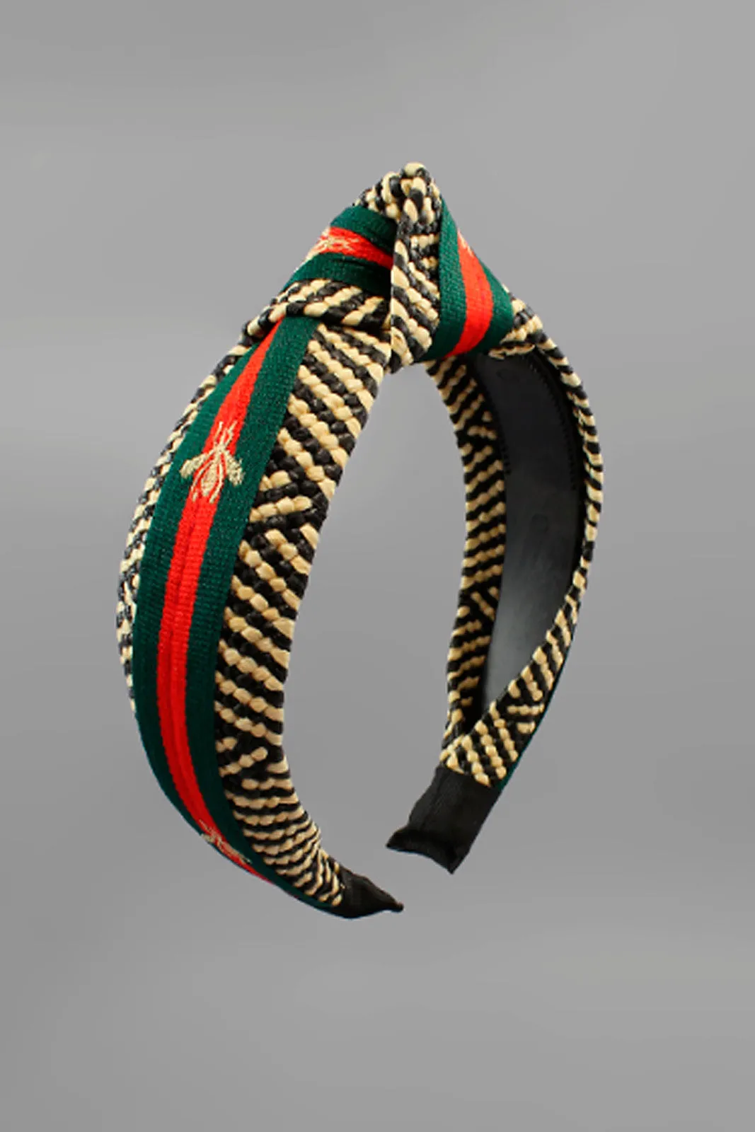 Burch Rattan Bee and Stripe Headband sold by fab'rik product image thumbnail 2