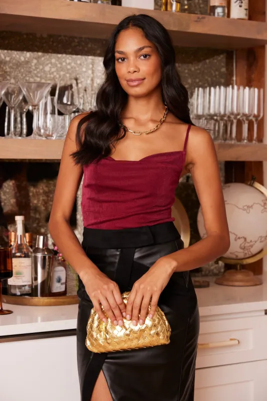 SALE - Connor Cowl Neck Tank sold by fab'rik