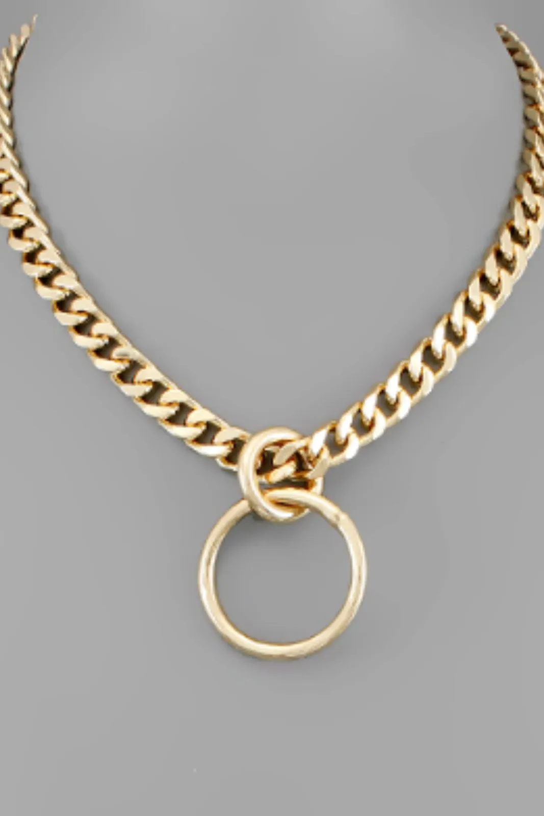 Teddy Circle Link and Chain Choker sold by fab'rik product image thumbnail 2