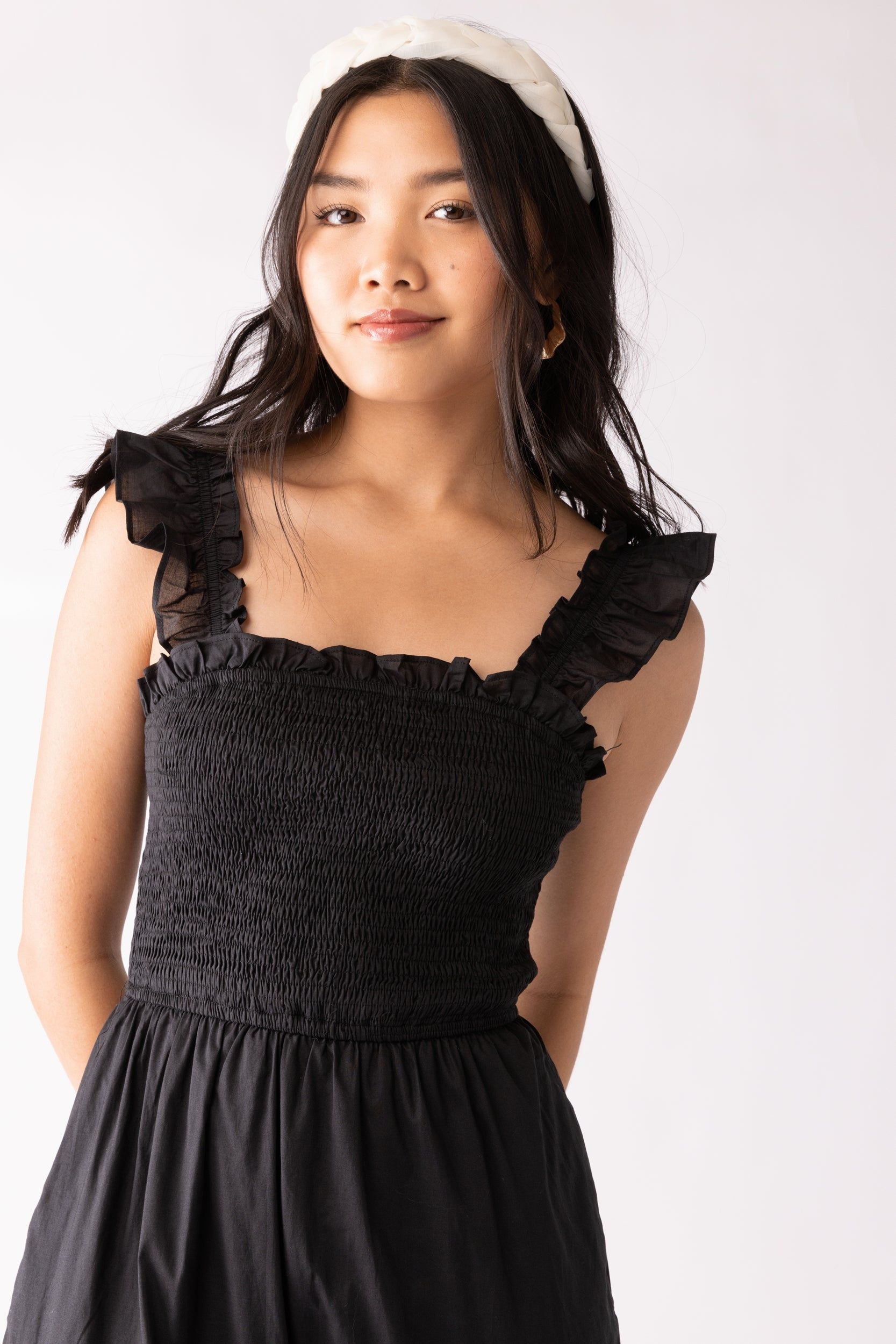 Nesta Smocked Detail Maxi Dress sold by fab'rik product image thumbnail 4