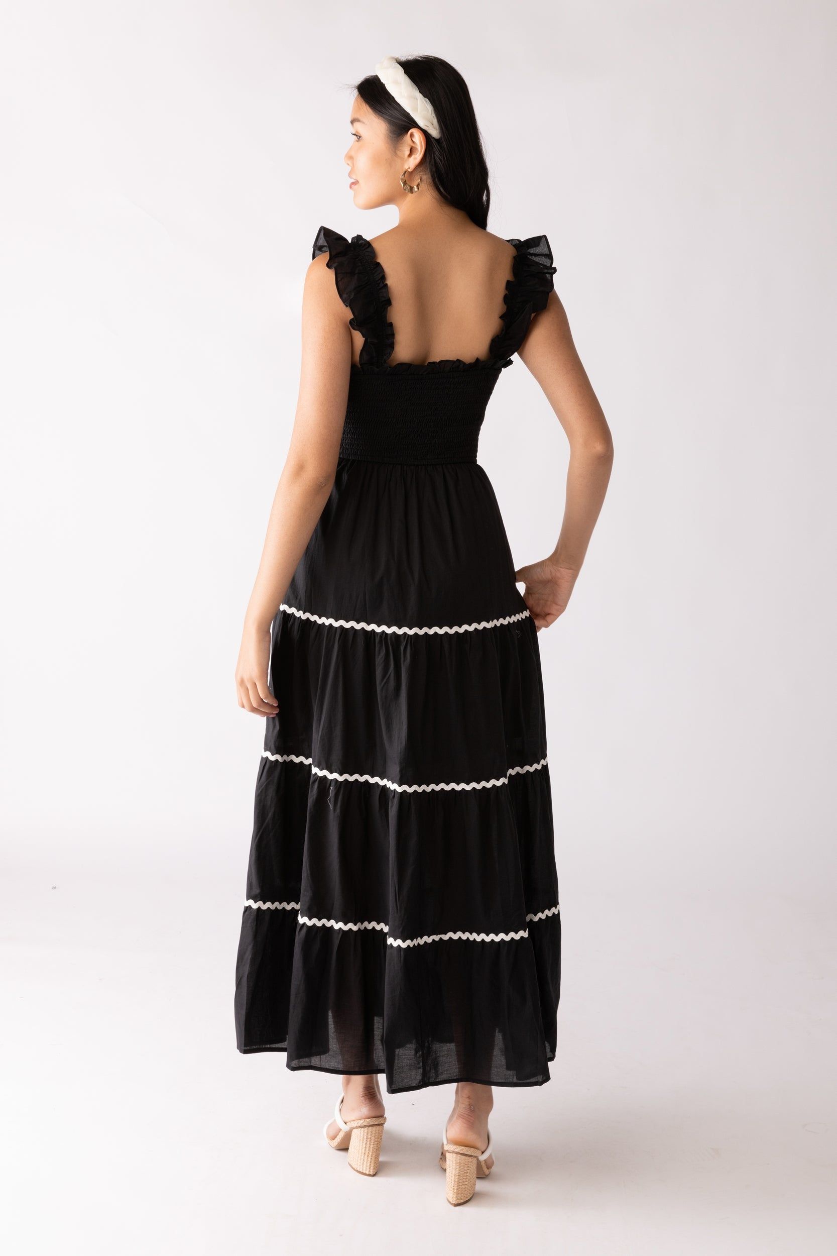 Nesta Smocked Detail Maxi Dress sold by fab'rik product image thumbnail 2