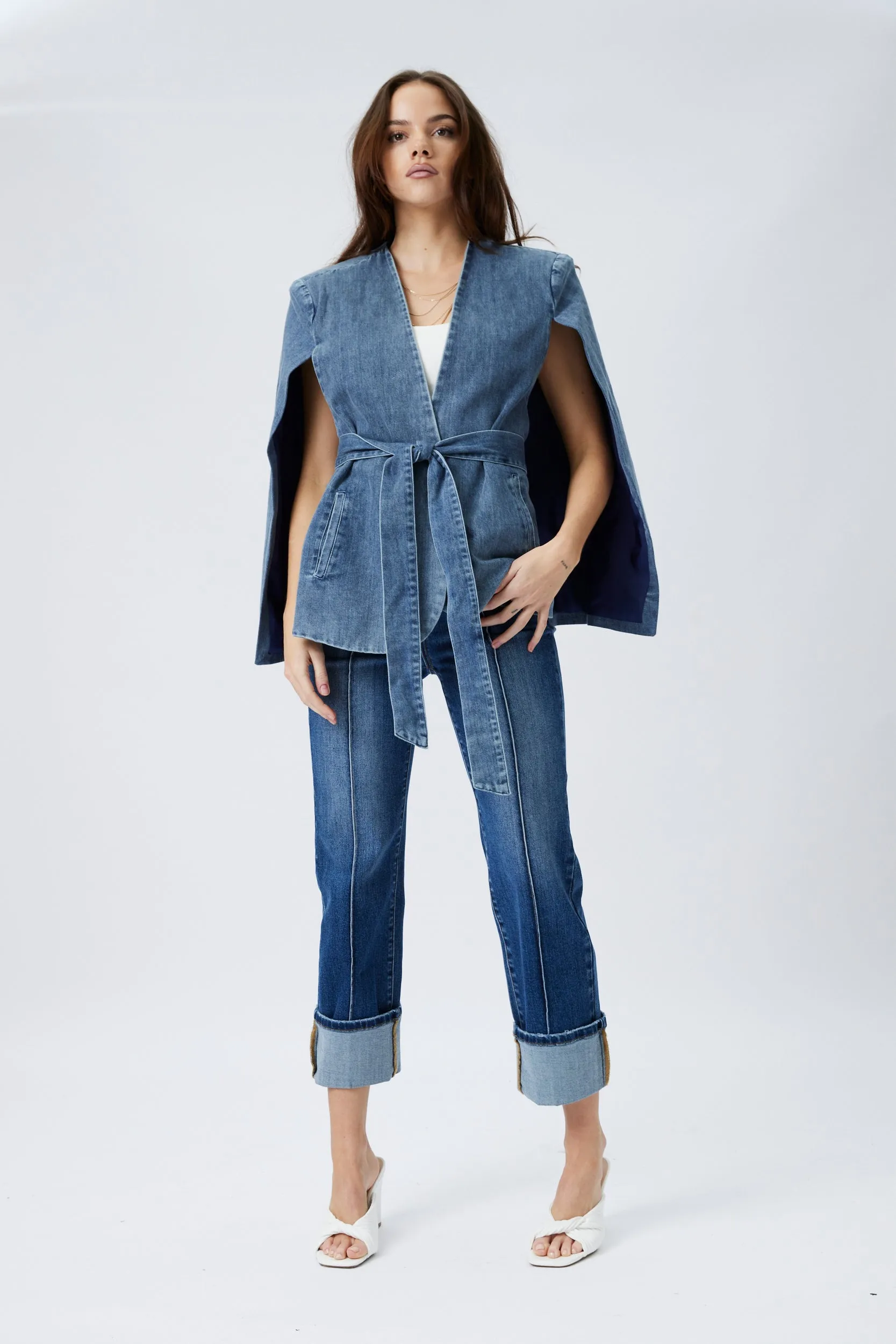 SALE - Scott Risen High Rise Straight Leg Jean sold by fab'rik