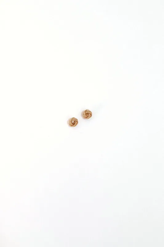 SALE - Aria Knot Stud Earrings sold by fab'rik
