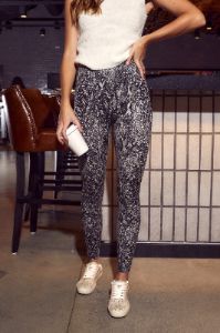 SALE - Spanx Faux Leather Snake Shine Leggings sold by fab'rik