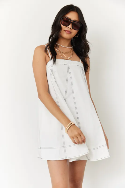 SALE - Lacie Top Stitch Mini Dress sold by fab'rik