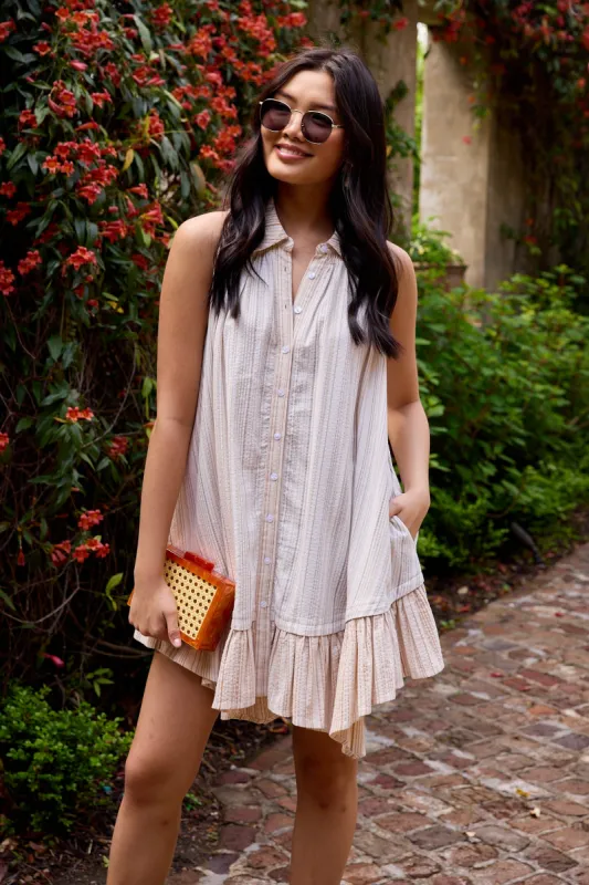 SALE - Darlene Collared Swing Dress sold by fab'rik