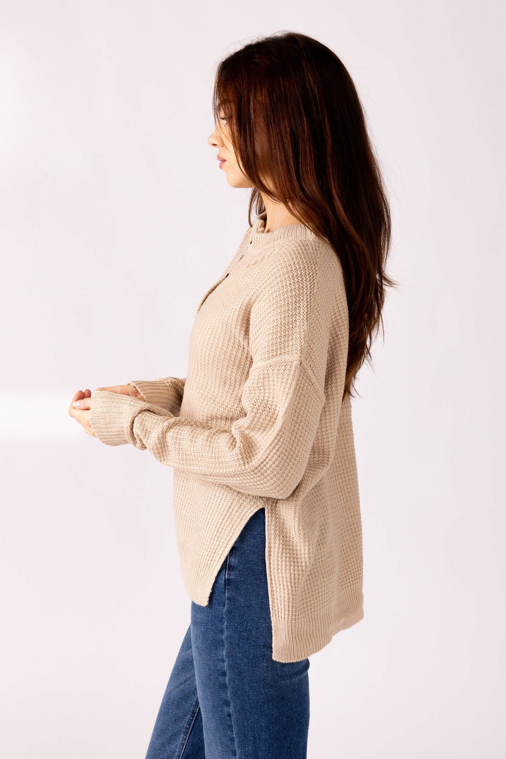 SALE - Hazel Thermal Henley sold by fab'rik product image thumbnail 2