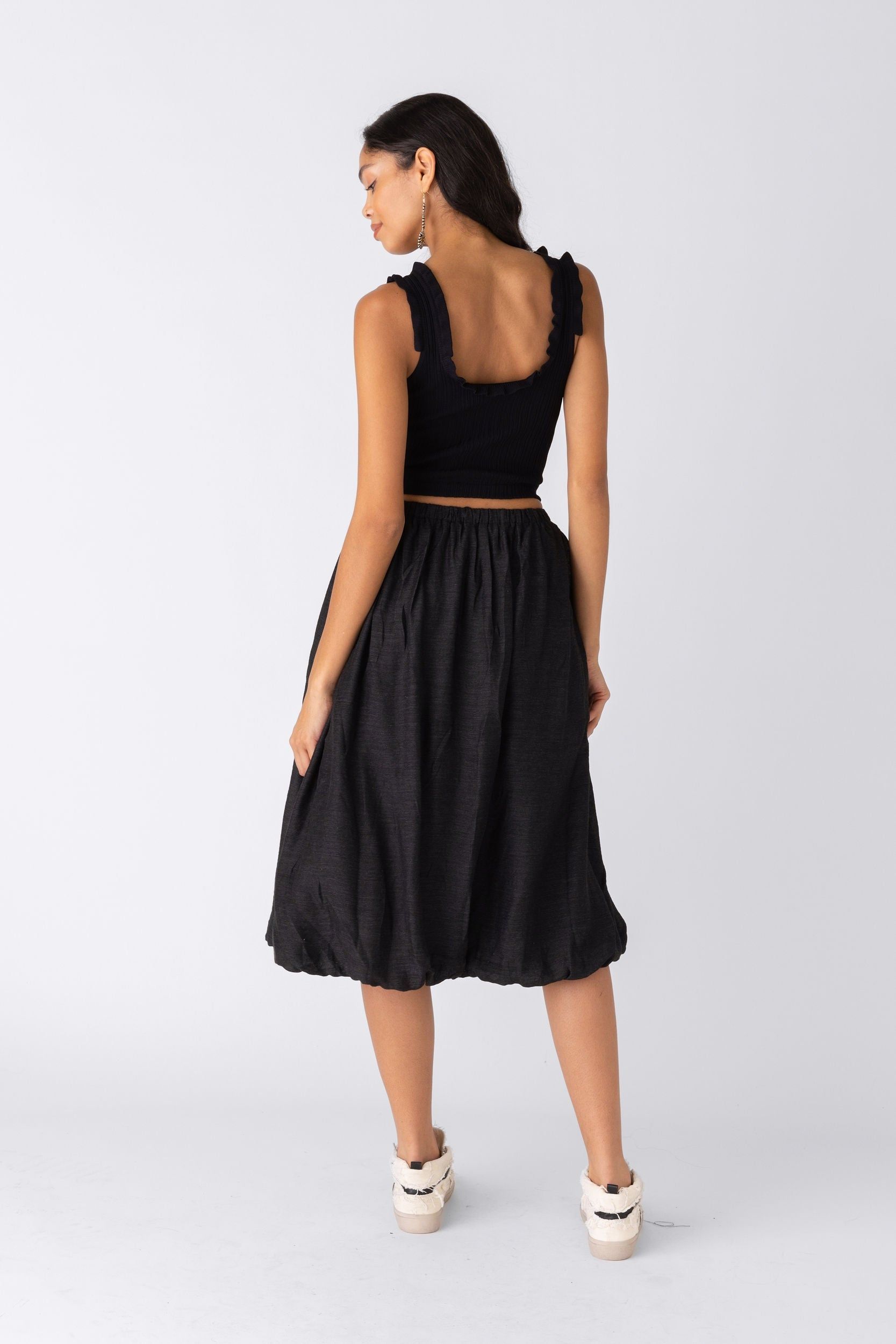 SALE - Alice Knit Woven Mix Midi Dress sold by fab'rik product image thumbnail 4