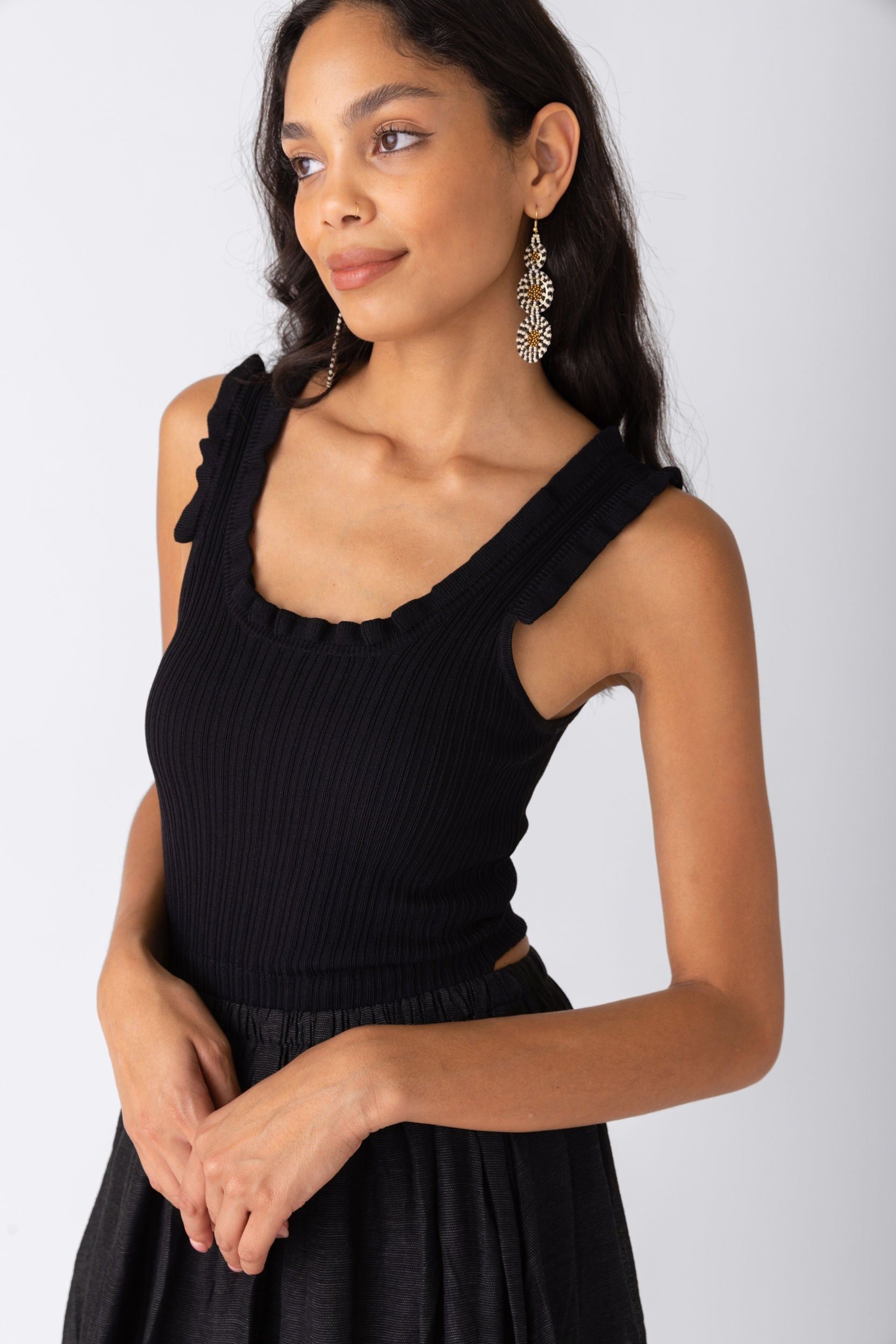 SALE - Alice Knit Woven Mix Midi Dress sold by fab'rik product image thumbnail 3