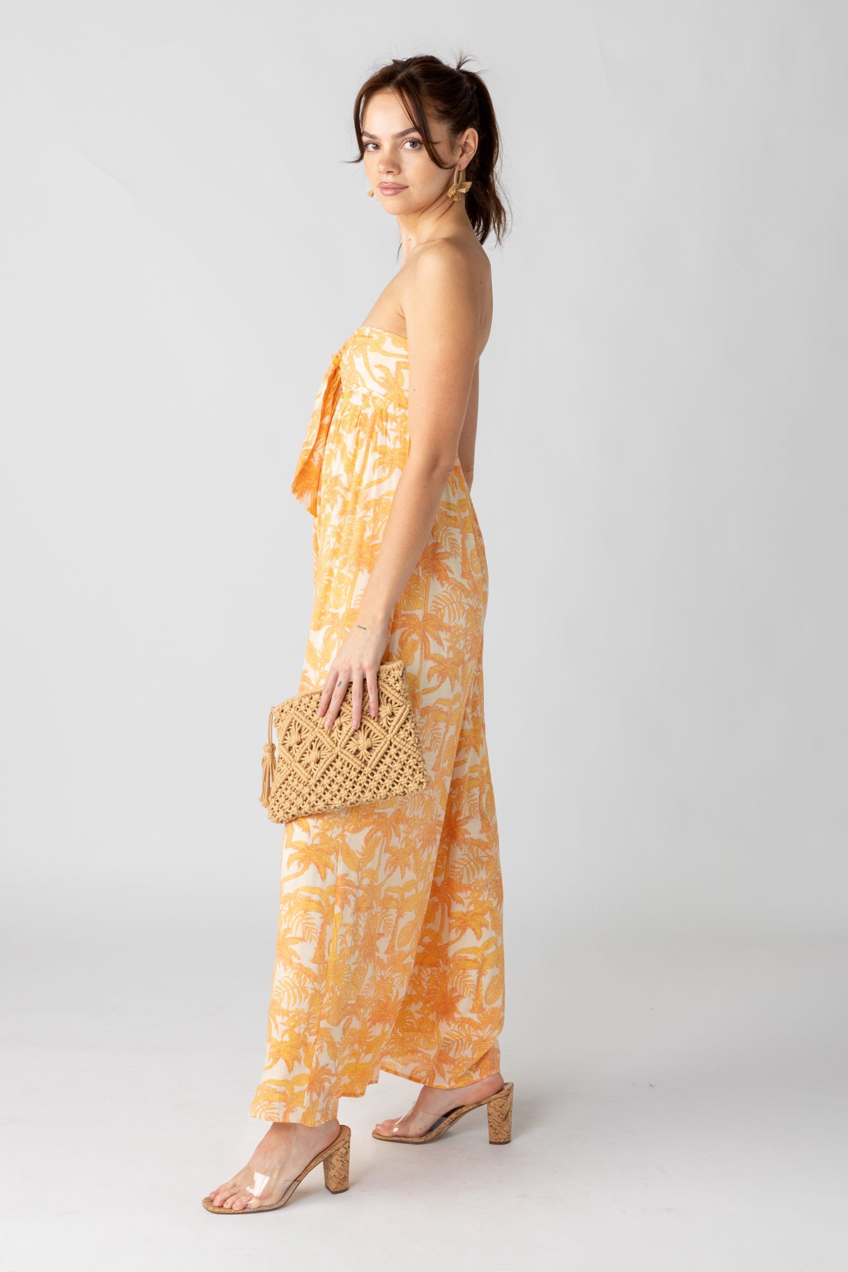 SALE- Avery Printed Strapless Jumpsuit sold by fab'rik product image thumbnail 2