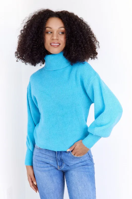 SALE - Cia Balloon Sleeve Sweater sold by fab'rik