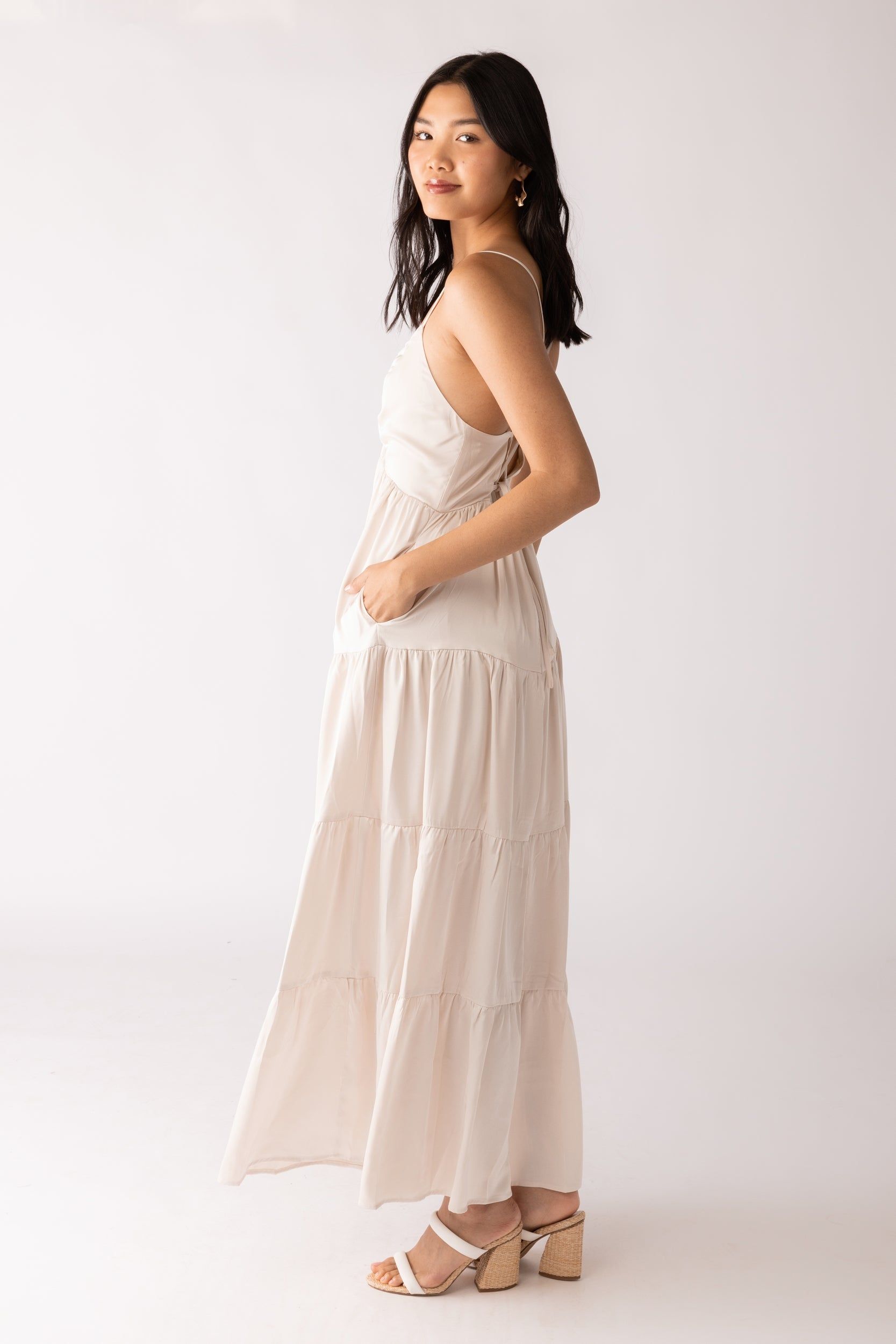 SALE - Elaine Tiered Maxi Dress sold by fab'rik product image thumbnail 3