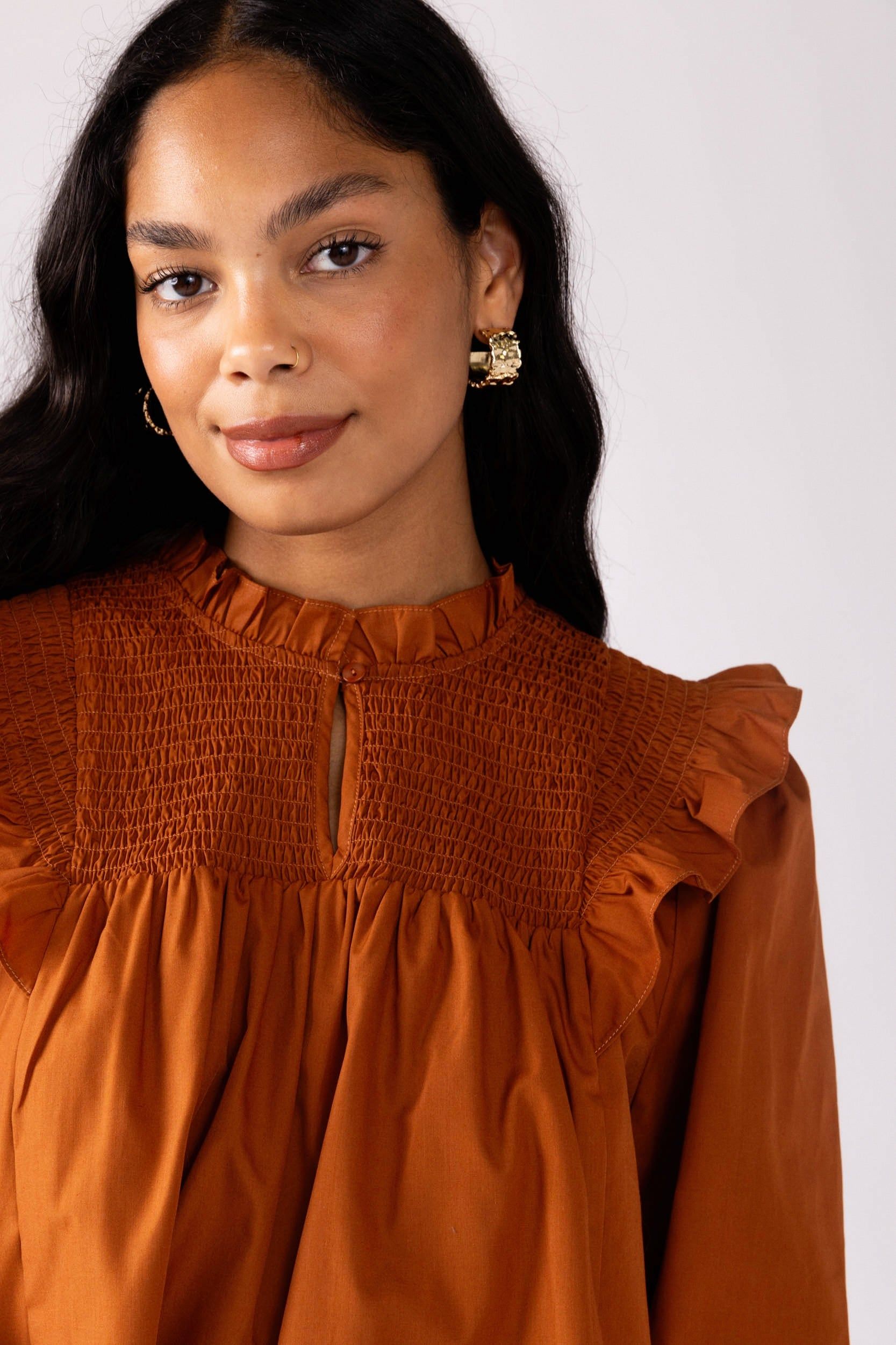 SALE - Haddie Smocked Front Top sold by fab'rik product image thumbnail 2