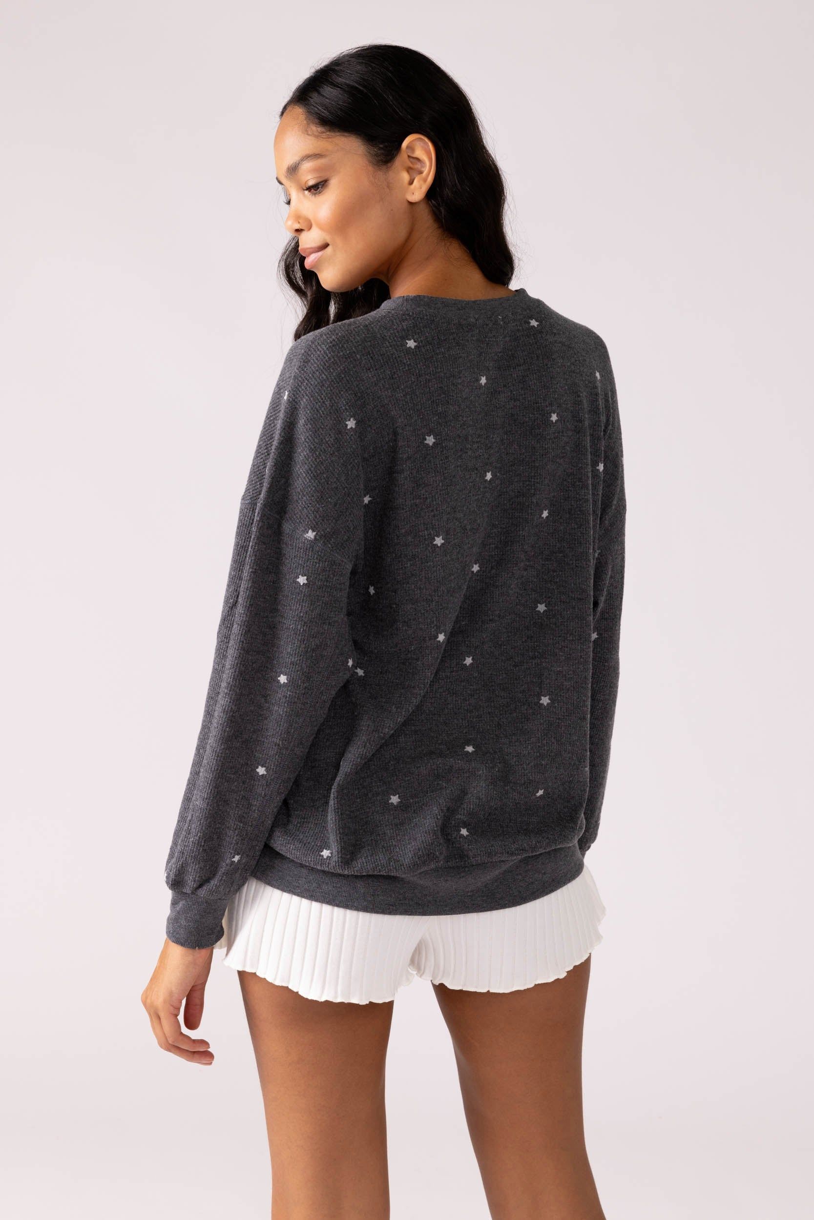 Z Supply Cozy Days Thermal Sweatshirt sold by fab'rik product image thumbnail 3