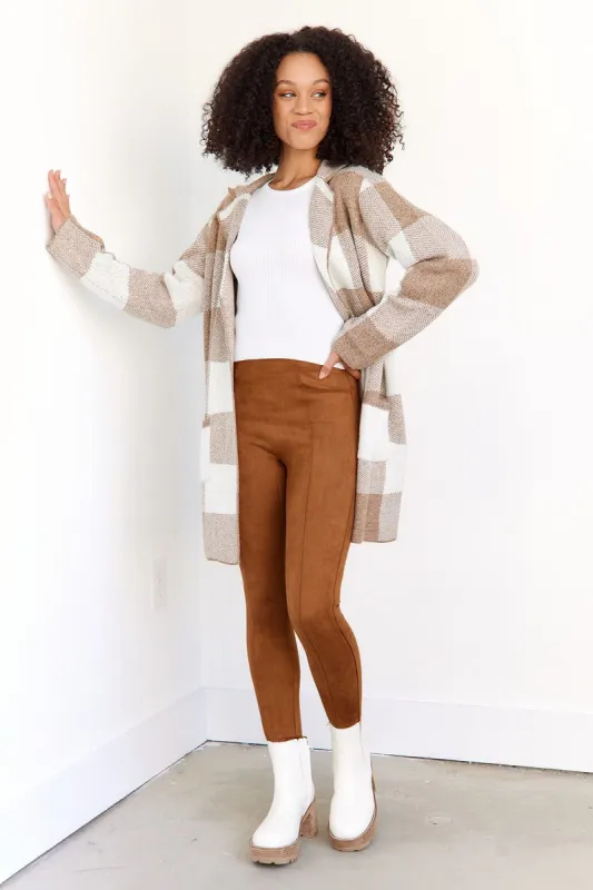 Spanx Faux Suede Leggings sold by fab'rik