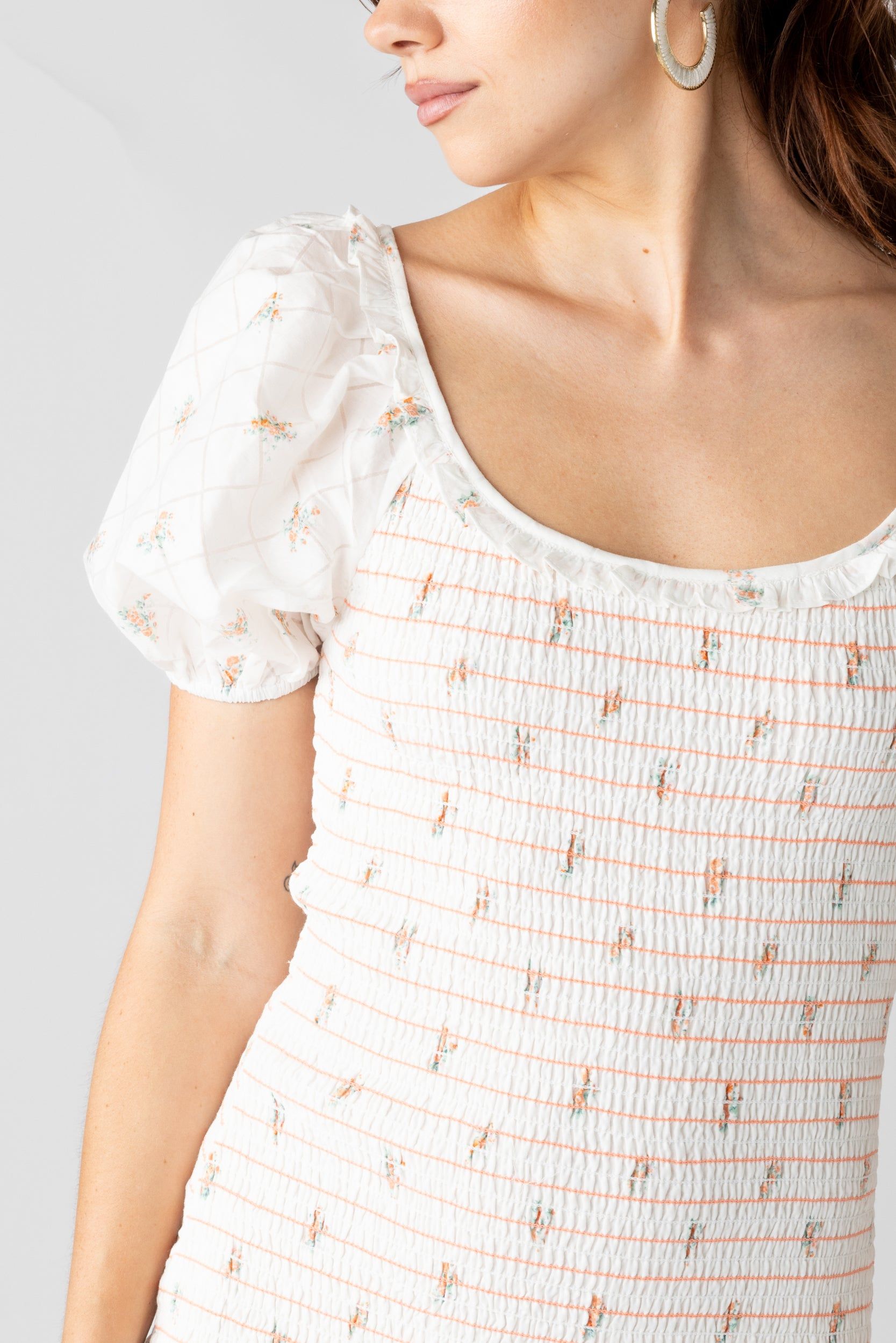 SALE- Margot Floral Smocked Dress sold by fab'rik product image thumbnail 2