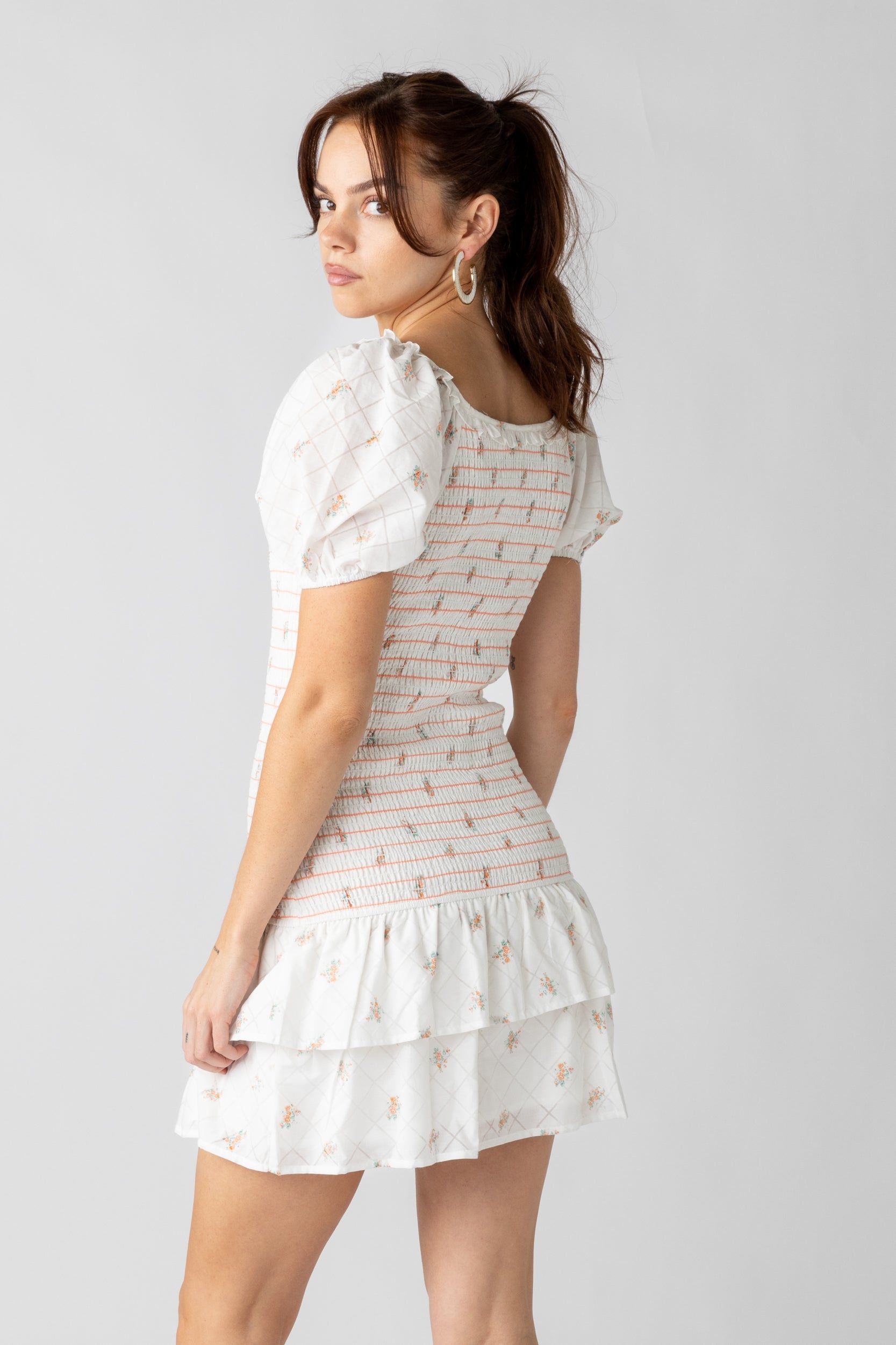 SALE- Margot Floral Smocked Dress sold by fab'rik product image thumbnail 3