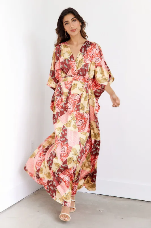 SALE - Rina Kimono Maxi Dress sold by fab'rik