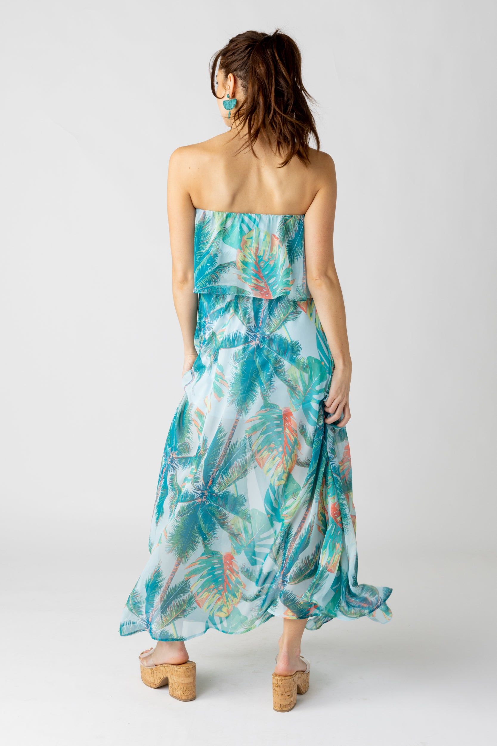 SALE - Taylor Strapless Ruffle Bodice Maxi Dress sold by fab'rik product image thumbnail 4