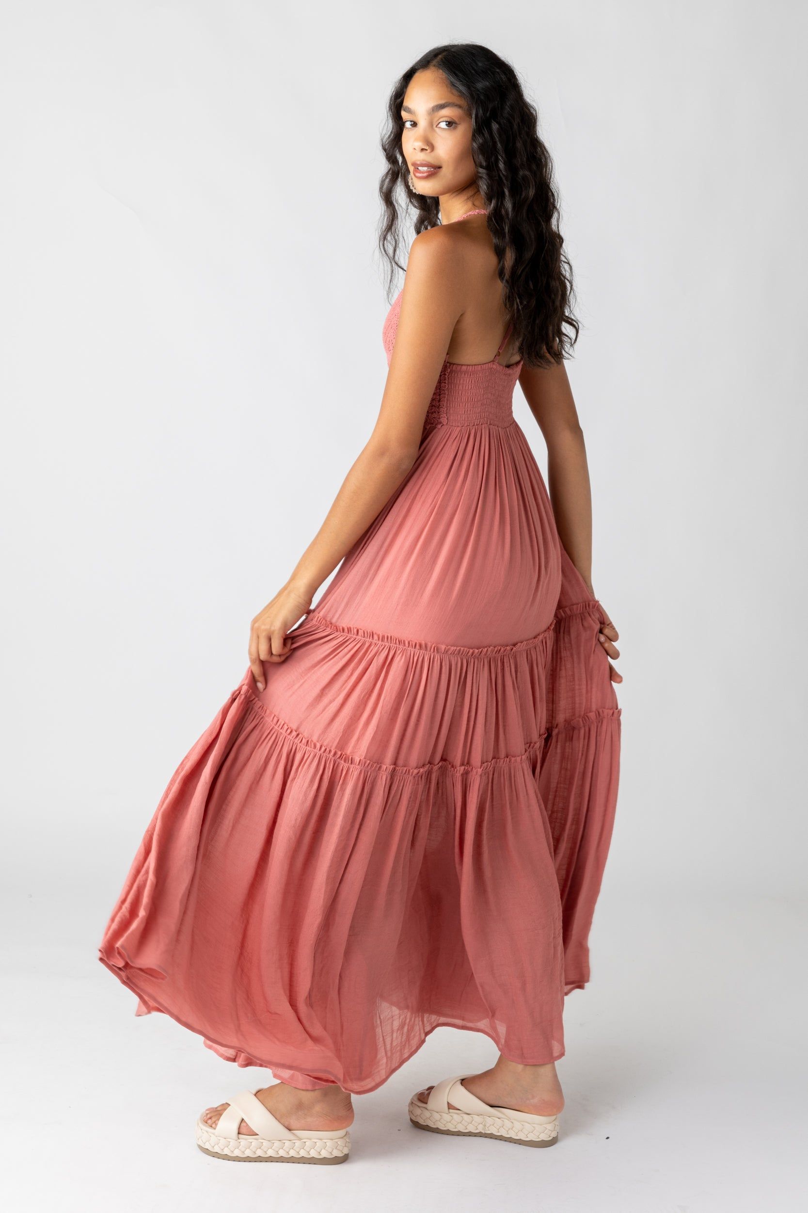 SALE - Carmen Crochet Detail Maxi Dress sold by fab'rik product image thumbnail 3