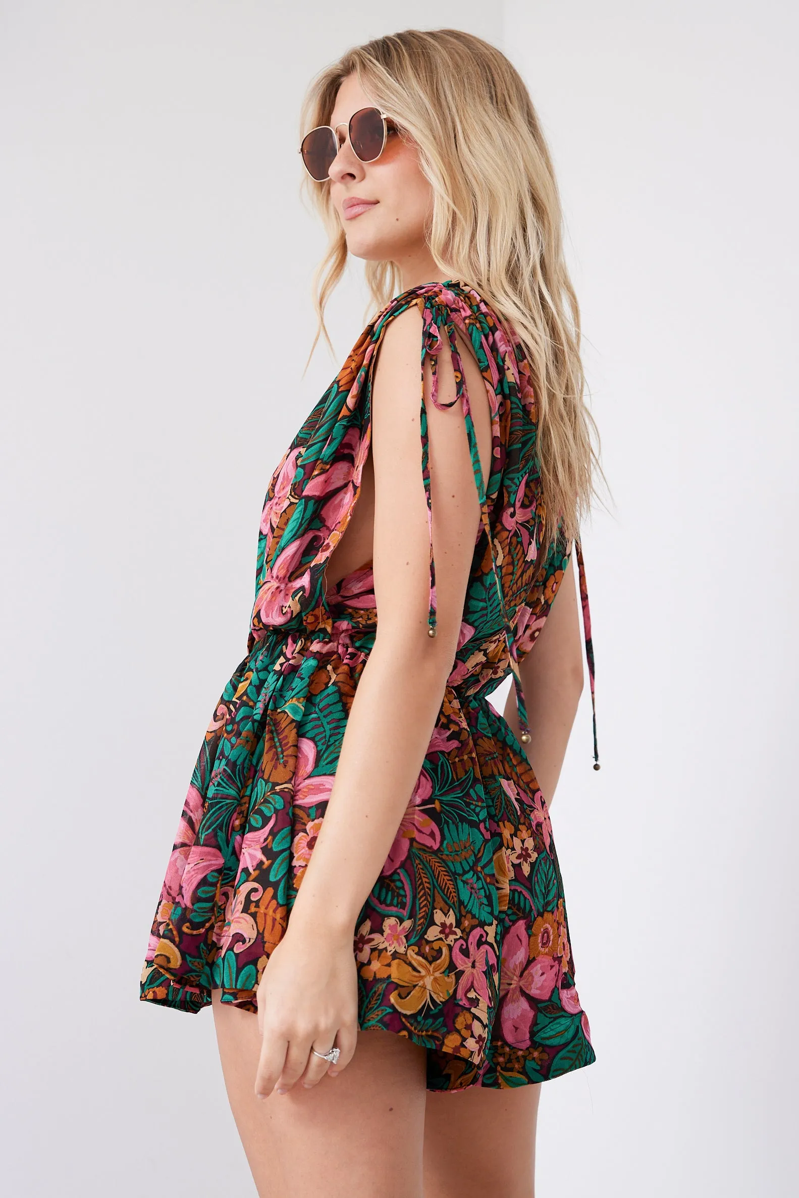 SALE - Sonia Floral Print Romper sold by fab'rik product image thumbnail 2