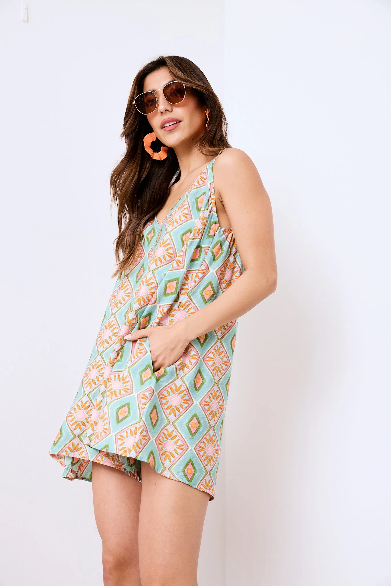 Doris Printed Romper sold by fab'rik product image thumbnail 2