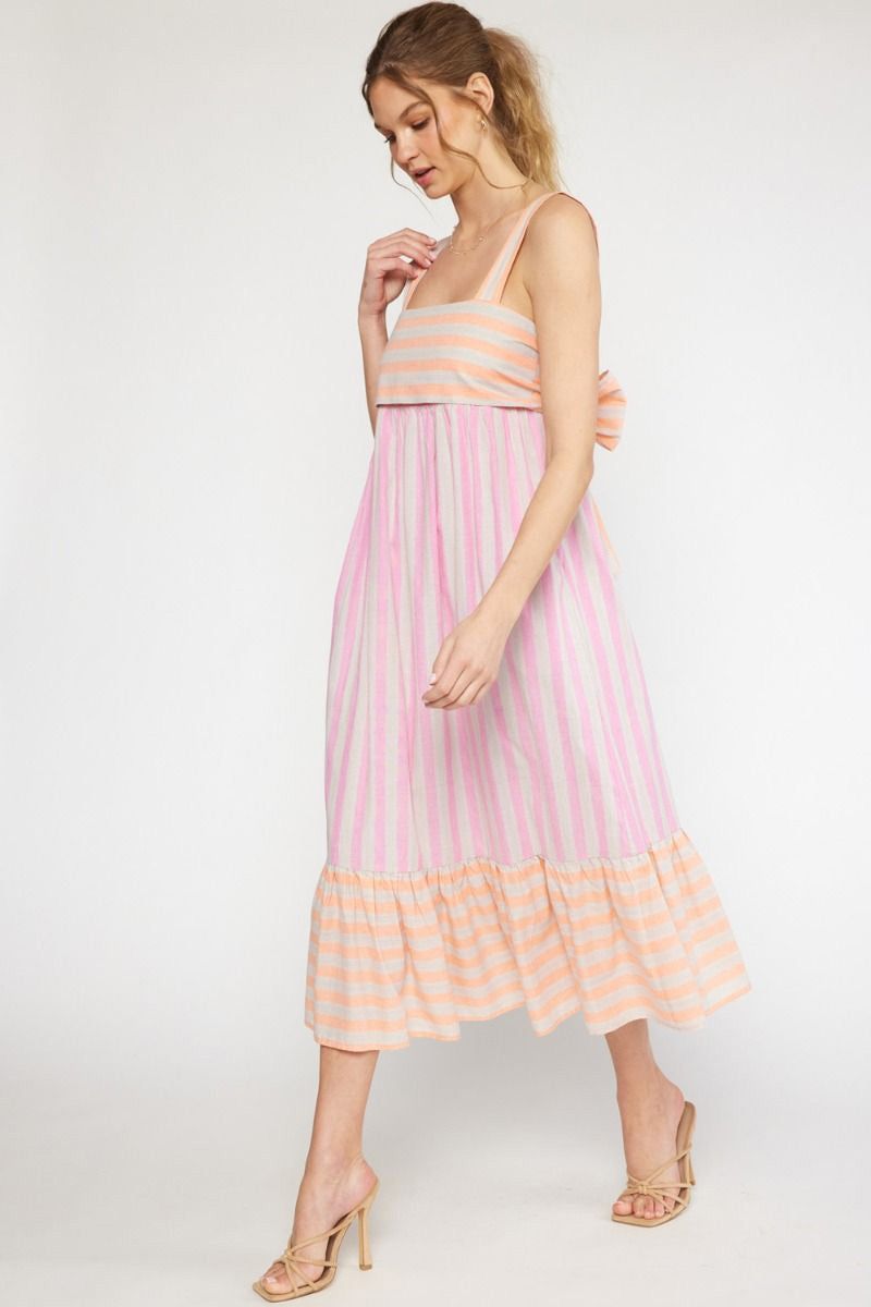 SALE - Annie Striped Midi Dress sold by fab'rik product image thumbnail 4
