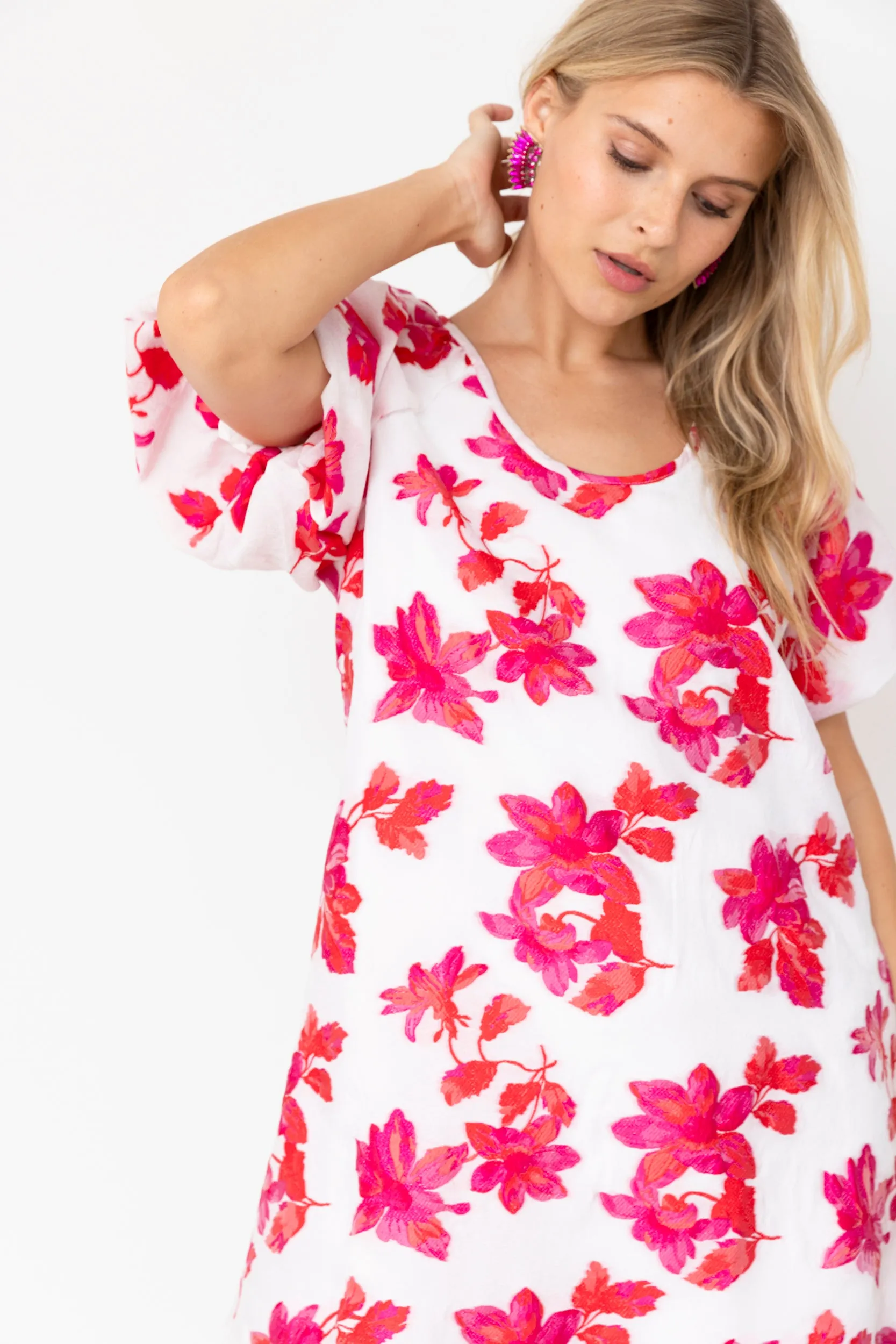 Beatrice Floral Mini Dress sold by fab'rik product image thumbnail 3
