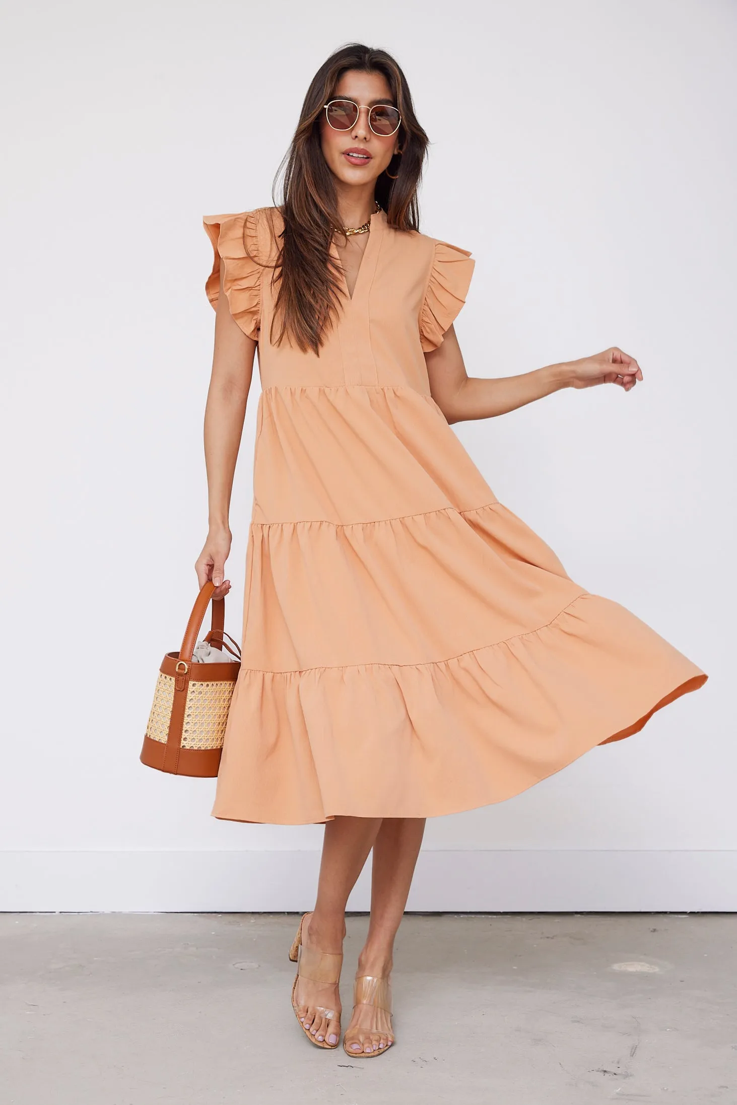 SALE - Margaret Midi Dress sold by fab'rik