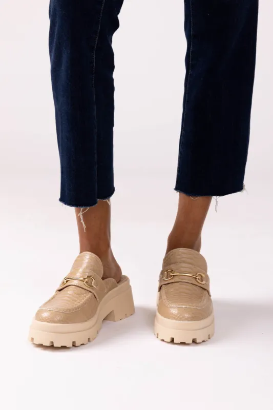 Audra Mule Loafers sold by fab'rik