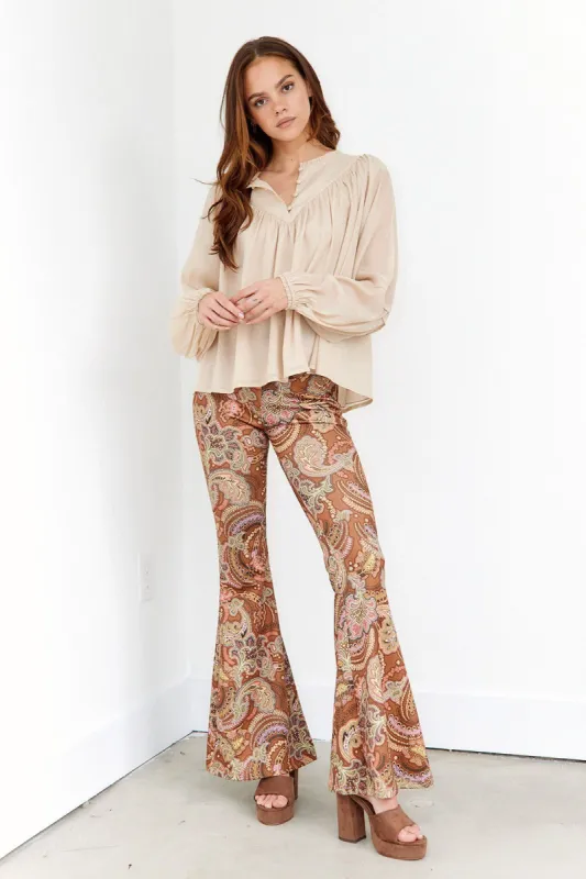 SALE - Astrid Paisley Pants sold by fab'rik