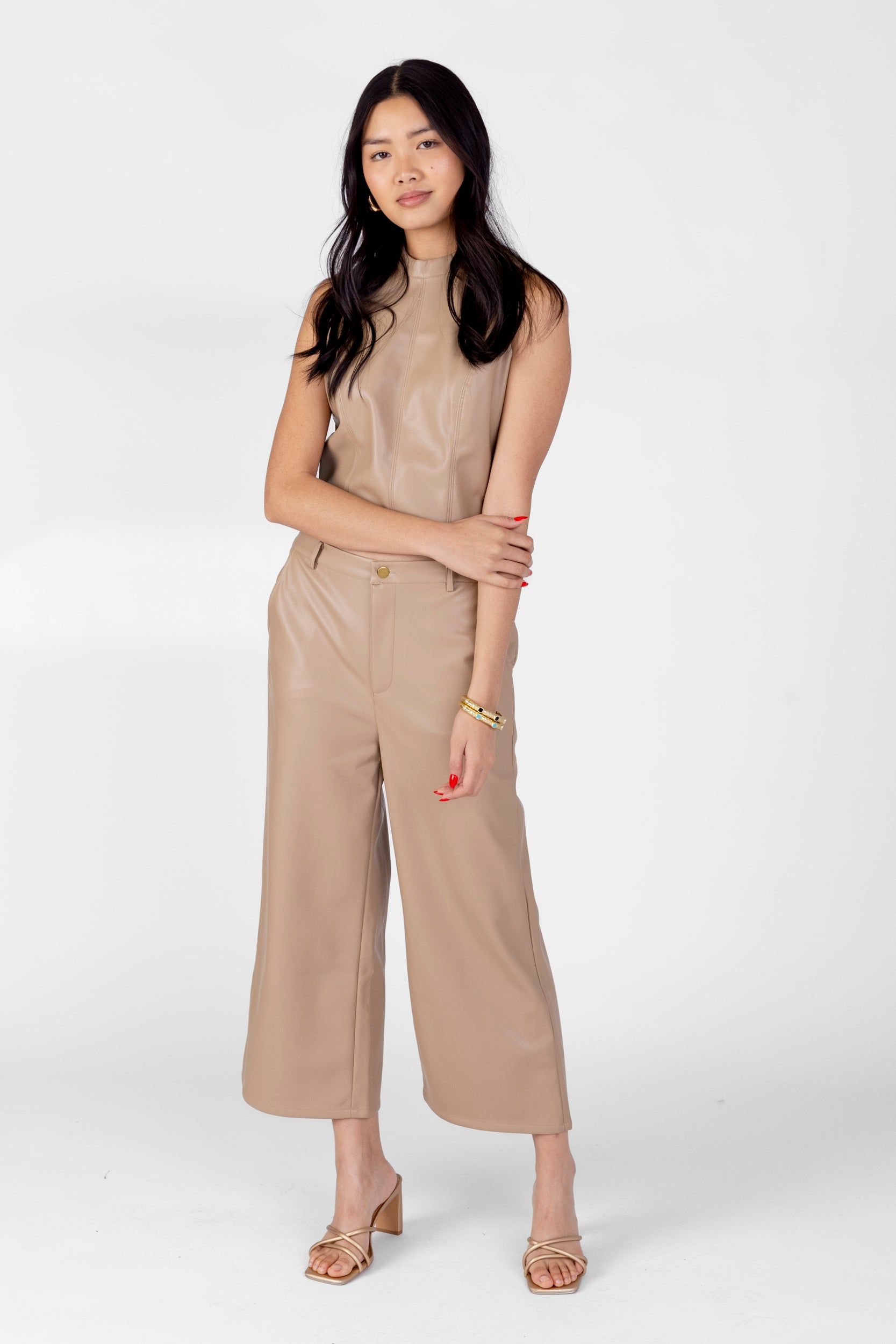 SALE - Kairi Vegan Leather Pants sold by fab'rik