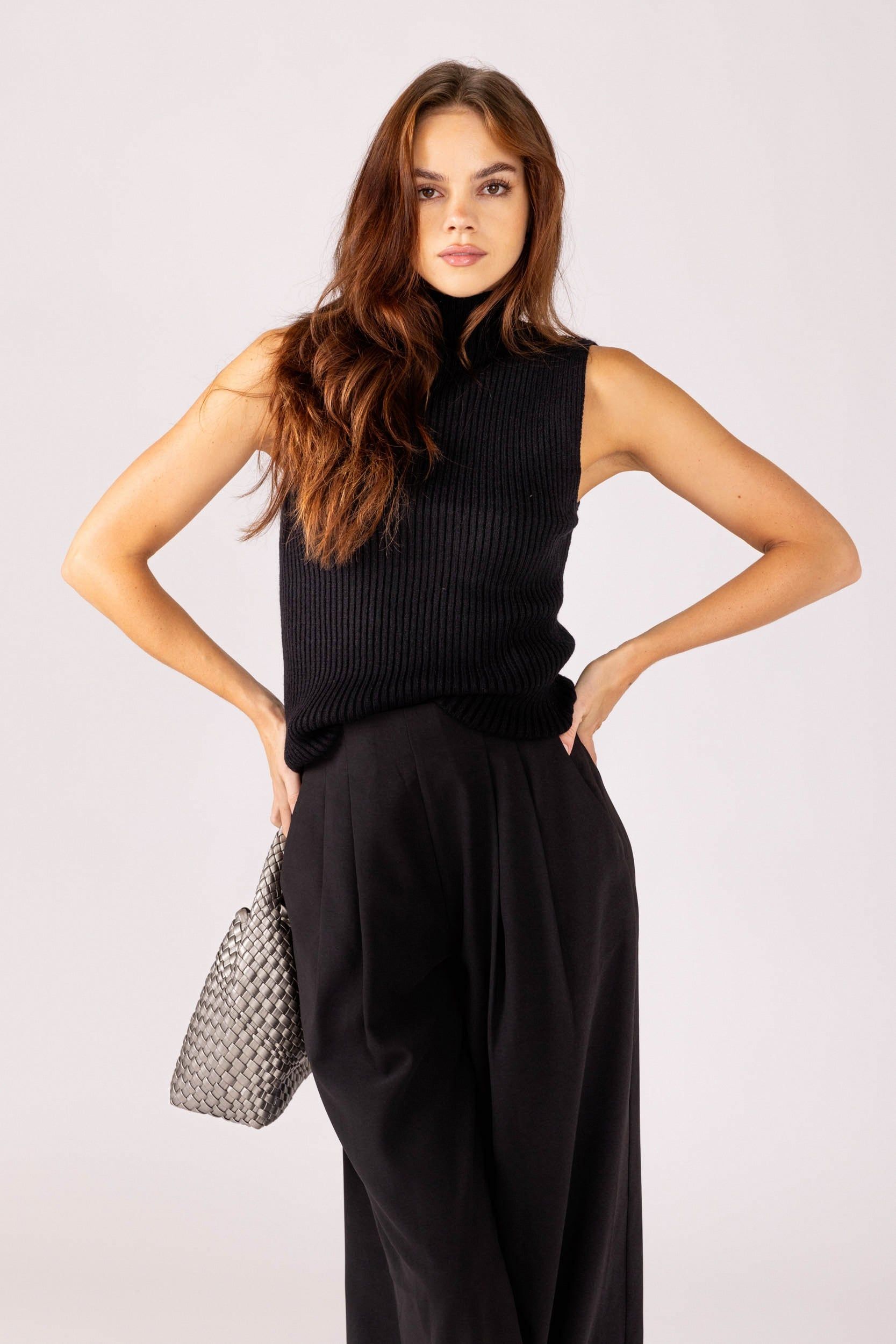 SALE - Kloe Sleeveless Sweater sold by fab'rik product image thumbnail 3