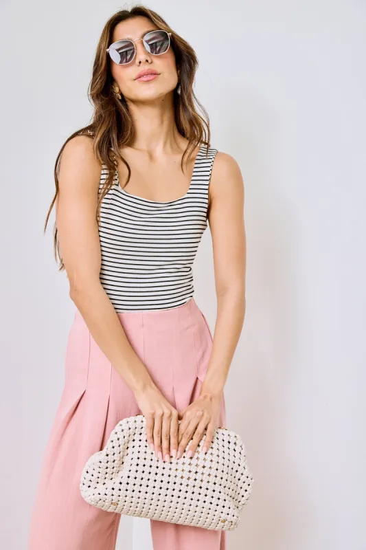 SALE - Billie Square Neck Tank Top sold by fab'rik