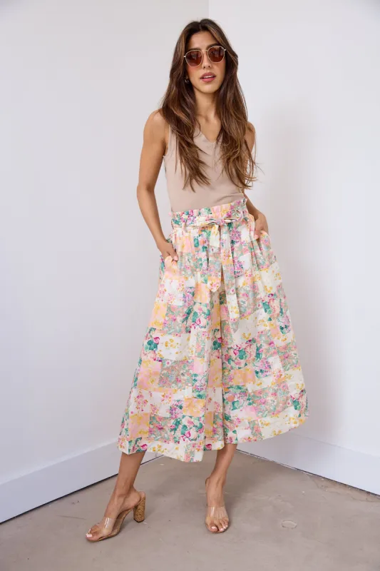 SALE - Layla Printed Cropped Pants sold by fab'rik