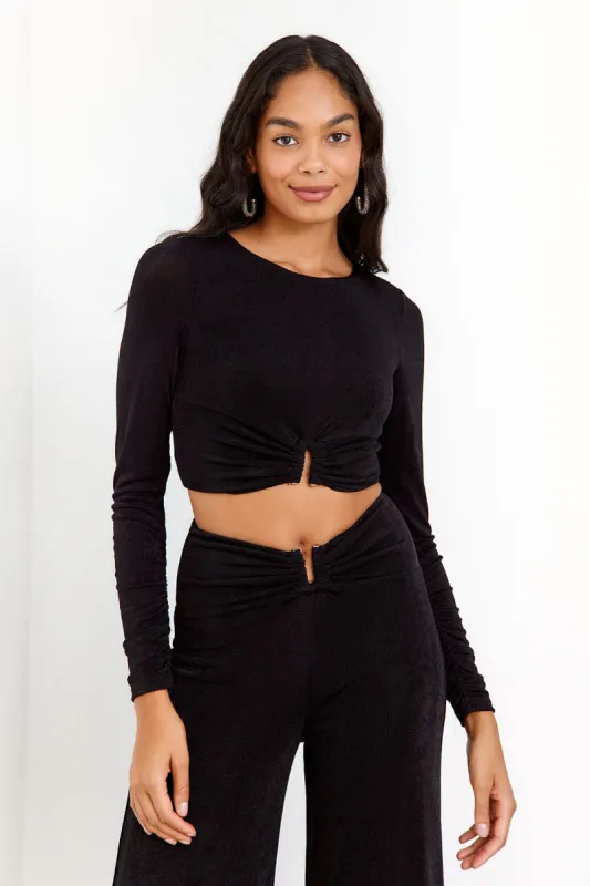 SALE- Sidle Mesh Top sold by fab'rik