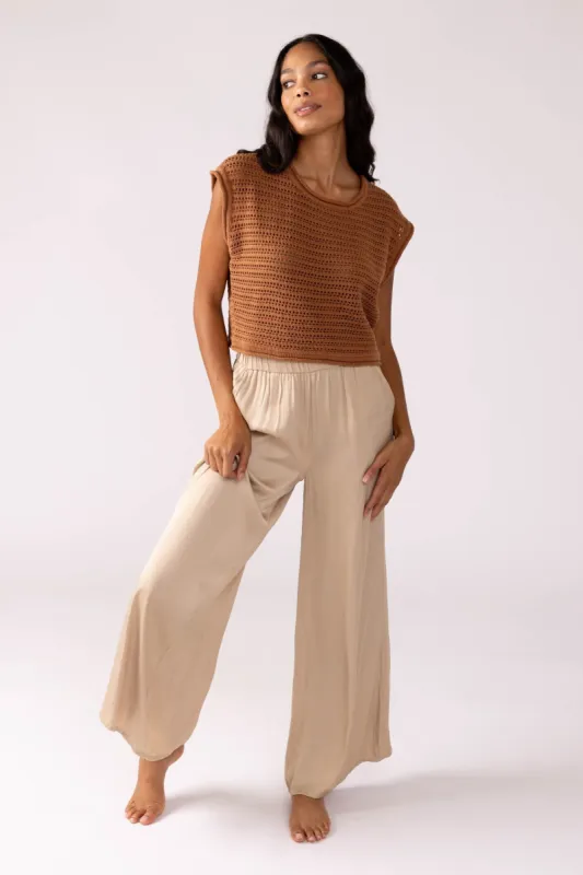 Z Supply Estate Lux Sheen Pants sold by fab'rik