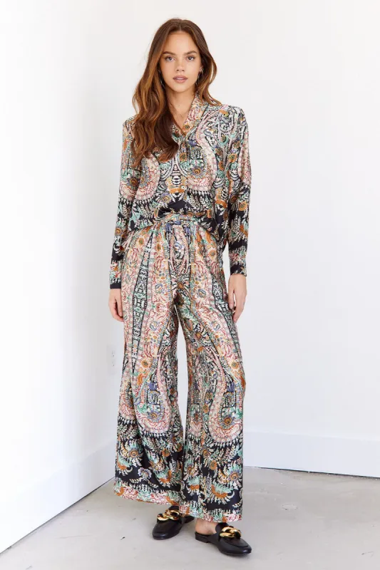 SALE - Faye Printed Pants sold by fab'rik