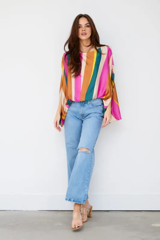 SALE - Skyla Boat Neck Caftan Top sold by fab'rik