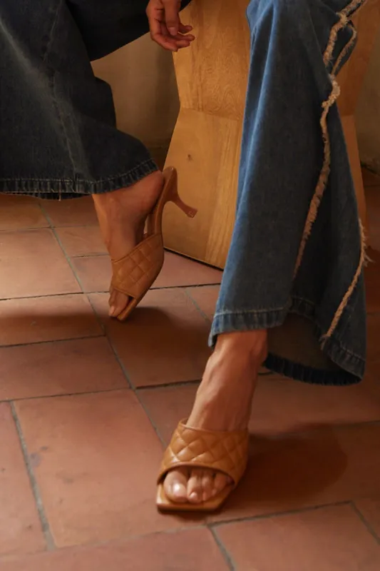 SALE - Twain Quilted Heel sold by fab'rik