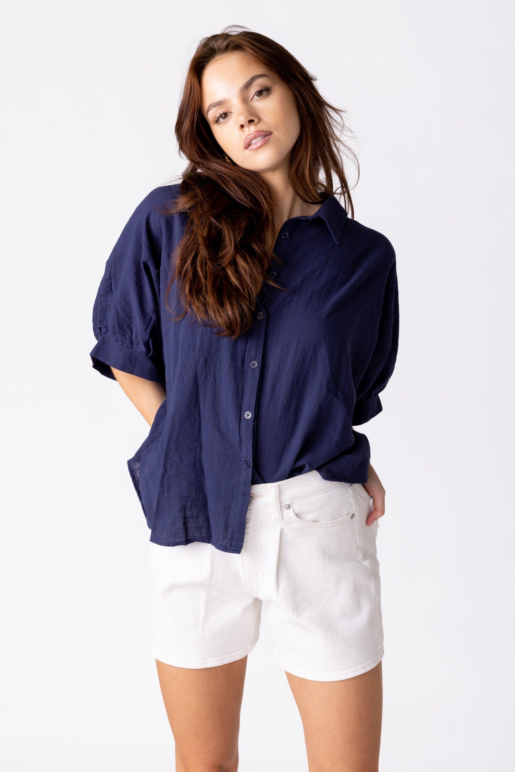 SALE - Eleanor Button Blouse sold by fab'rik product image thumbnail 3
