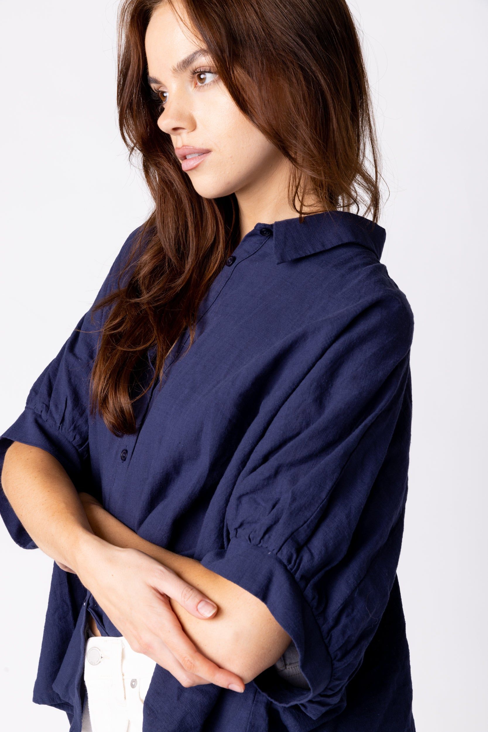 SALE - Eleanor Button Blouse sold by fab'rik product image thumbnail 4