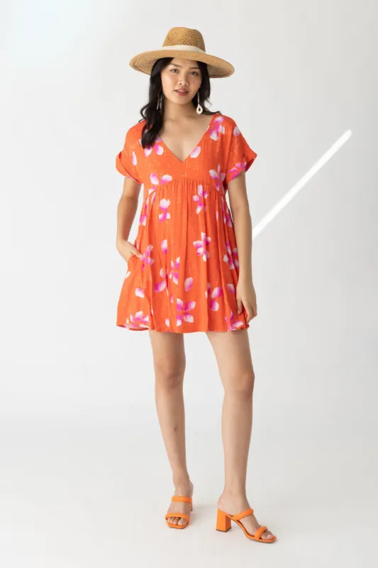 SALE - Miller Floral Romper Dress sold by fab'rik